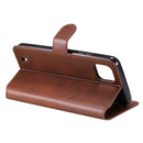 For OPPO Realme C20 Classic Calf Texture PU + TPU Horizontal Flip Leather Case with Holder & Card Slots & Wallet(Brown)