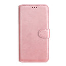 For OPPO Realme C20 Classic Calf Texture PU + TPU Horizontal Flip Leather Case with Holder & Card Slots & Wallet(Rose Gold)