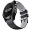 For Garmin Fenix 6 Two-color Silicone Round Hole Quick Release Watch Band(Black Grey)