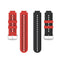 For Garmin Approach S2 / S4 Two-color Silicone Watch Band(Red Black)