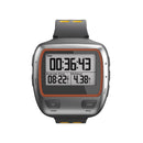 For Garmin Forerunner 310XT Two-color Silicone Watch Band(Grey Yellow)
