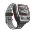For Garmin Forerunner 310XT Two-color Silicone Watch Band(Grey Light Grey)