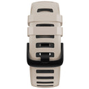 For Garmin Instinct / Instinct Esports Two-color Silicone Watch Band(Tundra White+Black)
