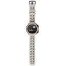 For Garmin Instinct / Instinct Esports Two-color Silicone Watch Band(Tundra White+Black)