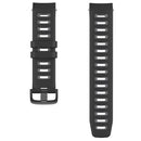 For Garmin Instinct / Instinct Esports Two-color Silicone Watch Band(Black+Grey)