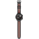 For Garmin Instinct / Instinct Esports Two-color Silicone Watch Band(Black+Red)