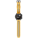 For Garmin Instinct / Instinct Esports Two-color Silicone Watch Band(Yellow+Black)
