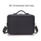 Portable Single Shoulder Storage Travel Carrying Cover Case Box with Baffle Separator for DJI Air 2S(Black + Black Liner)