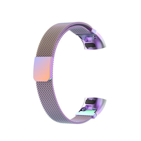 For Huawei Band 3 Pro / 4 Pro Milanese Watch Band(Colorful)