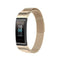 For Huawei Band 3 Pro / 4 Pro Milanese Watch Band(Champagne Gold)
