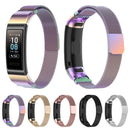 For Huawei Band 3 Pro / 4 Pro Milanese Watch Band(Rose Pink)