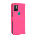 For Ulefone Note 11P Solid Color Skin Feel Magnetic Buckle Horizontal Flip Calf Texture PU Leather Case with Holder & Card Slots & Wallet(Rose Red)