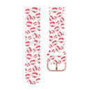 For Samsung Galaxy Watch 42mm Silicone Printing Watch Band(Red Lips)