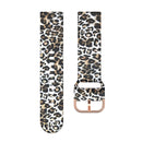 For Samsung Galaxy Watch 42mm Silicone Printing Watch Band(Brown Leopard)