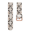 For Samsung Galaxy Watch 42mm Silicone Printing Watch Band(Snakeskin)
