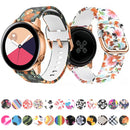 For Samsung Galaxy Watch 46mm Silicone Printing Watch Band(Paw Print)