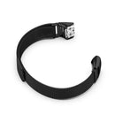 For Samsung Galaxy Fit SM-R370 Milanese Watch Band(Black)