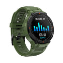 K22 1.28 inch IPS Screen Smart Watch, Support Menstrual Cycle Reminder / Bluetooth Call / Sleep Monitoring(Army Green)