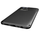 For OPPO Realme 8 Carbon Fiber Texture Shockproof TPU Case(Brown)
