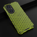 For Huawei P50 Pro Shockproof Honeycomb PC + TPU Protective Case(Green)