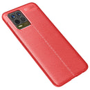 For OPPO Realme 8 Litchi Texture TPU Shockproof Case(Red)