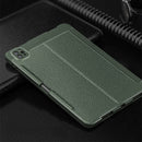 Lychee Peel Texture Horizontal Deformation Flip TPU Leather Tablet Case with Three-folding Holder & Sleep / Wake-up Function For iPad Pro 11 inch (2021)(Green)