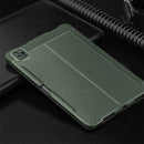 Lychee Peel Texture Horizontal Deformation Flip TPU Leather Tablet Case with Three-folding Holder & Sleep / Wake-up Function For iPad Pro 12.9 inch (2021)(Green)