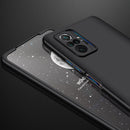 For Xiaomi Redmi Note 10 Pro / Note 10 Pro Max GKK Three Stage Splicing Full Coverage PC Protective Case(Black)