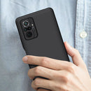 For Xiaomi Redmi Note 10 Pro / Note 10 Pro Max GKK Three Stage Splicing Full Coverage PC Protective Case(Black)