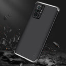 For Xiaomi Redmi Note 10 Pro / Note 10 Pro Max GKK Three Stage Splicing Full Coverage PC Protective Case(Black Silver)