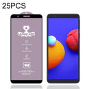 For Samsung Galaxy A01 Core / A3 Core 25 PCS 9H HD Large Arc High Alumina Full Screen Tempered Glass Film