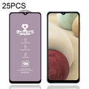 For Samsung Galaxy A12 / A12 Nacho / A13 5G 25 PCS 9H HD Large Arc High Alumina Full Screen Tempered Glass Film