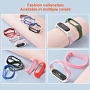 For Xiaomi Mi Band 6 / 5 / 4 / 3 Universal Nylon Elasticity Weave Watch Band, Size:M 160mm(Black)