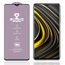 For Xiaomi Poco M3 9H HD Large Arc High Alumina Full Screen Tempered Glass Film