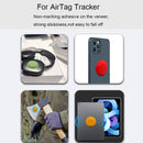 Protection Cover Sleeve Anti-scratch Anti-lost Silicone Protective Case For AirTag(Deep Green)
