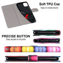 For Xiaomi Redmi Note 10 4G / Note 10S Coloured Drawing Cross Texture Horizontal Flip PU Leather Case with Holder & Card Slots & Wallet & Lanyard(Colorful Cakes)
