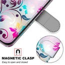 For Xiaomi Redmi Note 10 Pro Max / Note 10 Pro Coloured Drawing Cross Texture Horizontal Flip PU Leather Case with Holder & Card Slots & Wallet & Lanyard(Gradient Colorful Flower)