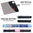 For Samsung Galaxy A32 4G / A32 Lite Coloured Drawing Cross Texture Horizontal Flip PU Leather Case with Holder & Card Slots & Wallet & Lanyard(Light Pink Bouquet)