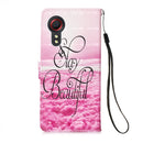 For Samsung Galaxy XCover 5 3D Painting Horizontal Flip Leather Case with Holder & Card Slot & Wallet & Lanyard(Beautiful)