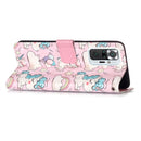 For Xiaomi Redmi Note 10 Pro / Note 10 Pro Max 3D Painting Horizontal Flip Leather Case with Holder & Card Slot & Wallet & Lanyard(Pink Pony)