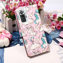 For Xiaomi Redmi Note 10 Pro / Note 10 Pro Max 3D Painting Horizontal Flip Leather Case with Holder & Card Slot & Wallet & Lanyard(Pink Pony)
