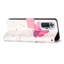 For Xiaomi Redmi Note 10 Pro / Note 10 Pro Max 3D Painting Horizontal Flip Leather Case with Holder & Card Slot & Wallet & Lanyard(Flower)