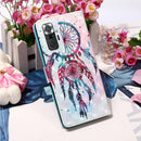 For Xiaomi Redmi Note 10 Pro / Note 10 Pro Max 3D Painting Horizontal Flip Leather Case with Holder & Card Slot & Wallet & Lanyard(Wind Chimes)