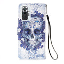 For Xiaomi Redmi Note 10 Pro / Note 10 Pro Max 3D Painting Horizontal Flip Leather Case with Holder & Card Slot & Wallet & Lanyard(Cloud Ghost Head)