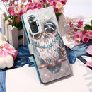 For Xiaomi Redmi Note 10 Pro / Note 10 Pro Max 3D Painting Horizontal Flip Leather Case with Holder & Card Slot & Wallet & Lanyard(Owl)