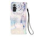 For Xiaomi Redmi Note 10 Pro / Note 10 Pro Max 3D Painting Horizontal Flip Leather Case with Holder & Card Slot & Wallet & Lanyard(Fantasy Wind Chimes)