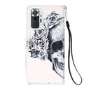 For Xiaomi Redmi Note 10 Pro / Note 10 Pro Max 3D Painting Horizontal Flip Leather Case with Holder & Card Slot & Wallet & Lanyard(Skull)