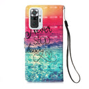 For Xiaomi Redmi Note 10 Pro / Note 10 Pro Max 3D Painting Horizontal Flip Leather Case with Holder & Card Slot & Wallet & Lanyard(Chasing Dreams)