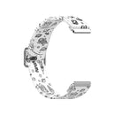 20mm For Samsung Galaxy Watch Active2 / Active Adjustable Elastic Printing Watch Band(Universe)