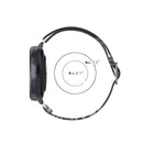 22mm For Galaxy Watch3 45mm/ Huawei Watch GT 2 Pro Adjustable Elastic Printing Watch Band(Rainbow)